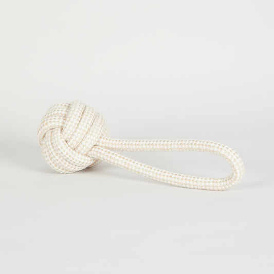 Dog Hemp Rope Ball Tug Toy