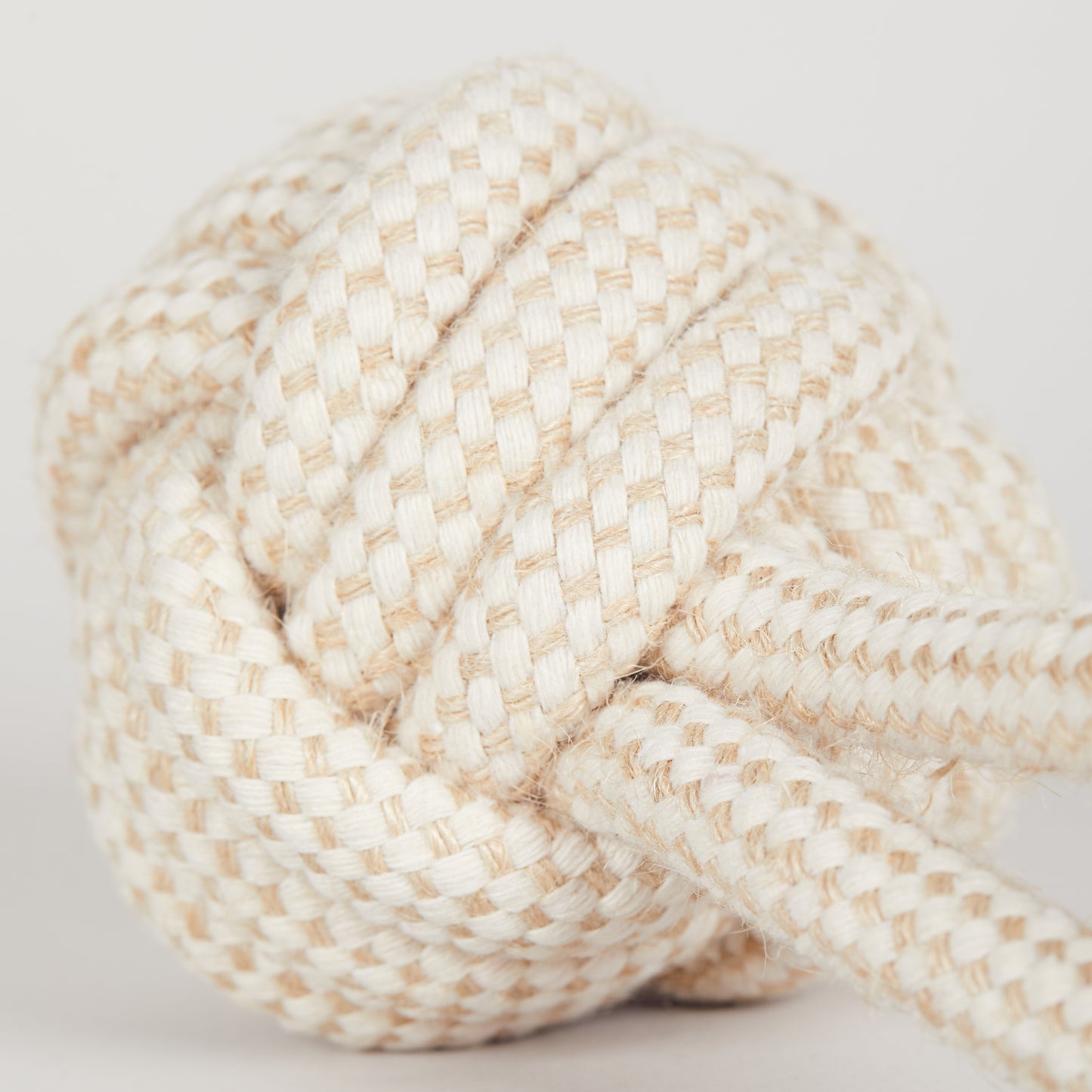 Dog Hemp Rope Ball Tug Toy