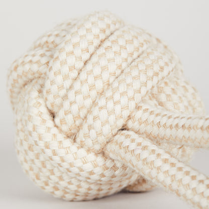 Dog Hemp Rope Ball Tug Toy