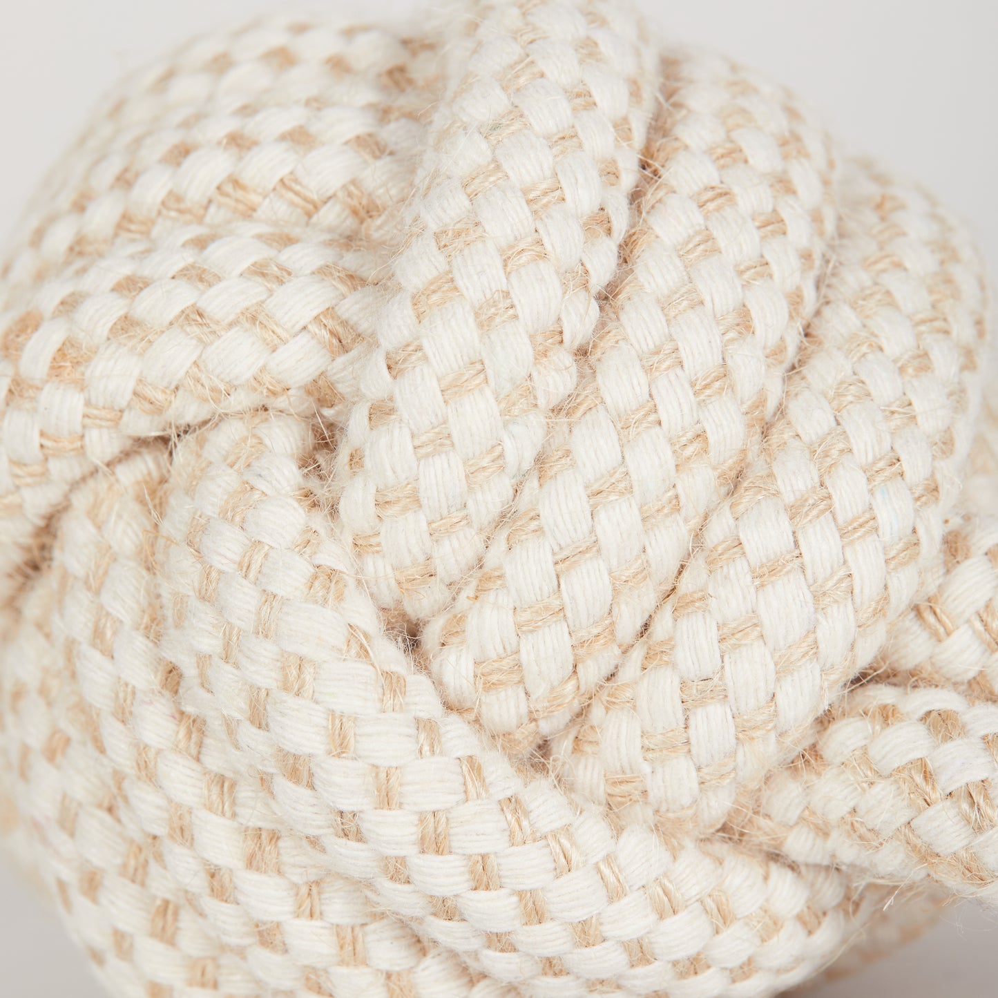Dog Hemp Rope Ball Tug Toy