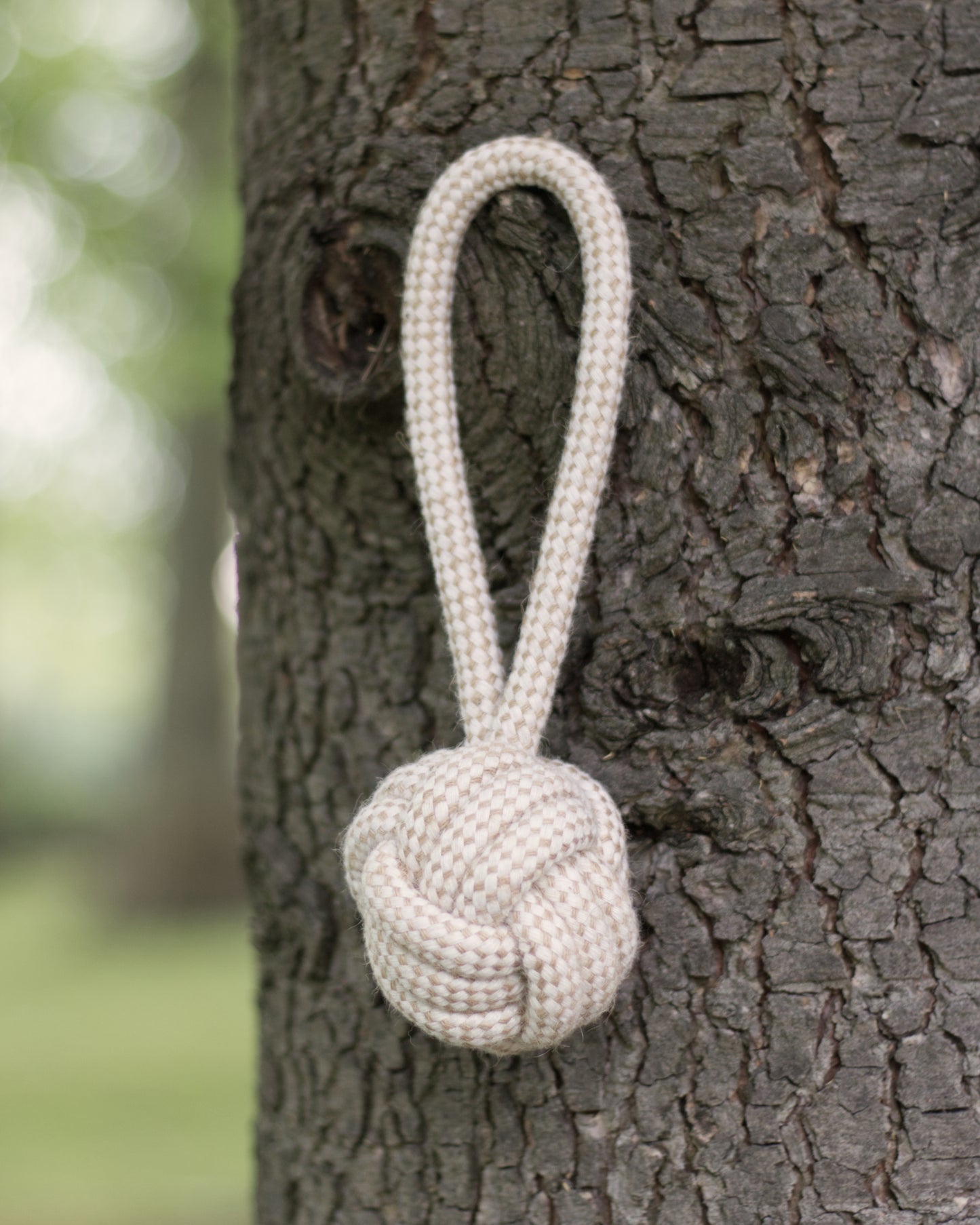 Dog Hemp Rope Ball Tug Toy